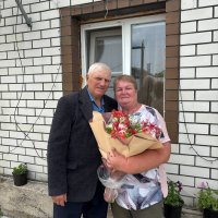 Семья Панковых Лариса Михайловна и Виктор Васильевич отмечают  40 лет совместной жизни
